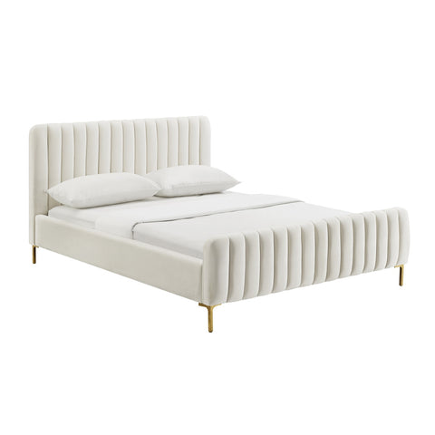 Angela Cream Bed in King Model: TOV-B6376