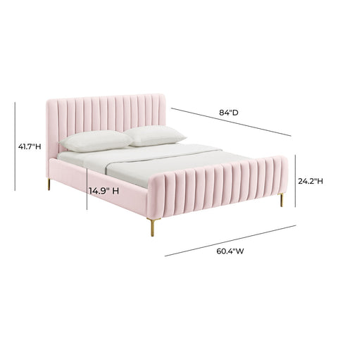 Angela Blush Bed in Full Model: TOV-B68161