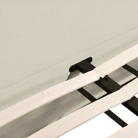 Ophelia Cream Faux Wool Queen Bed Model: TOV-B68945