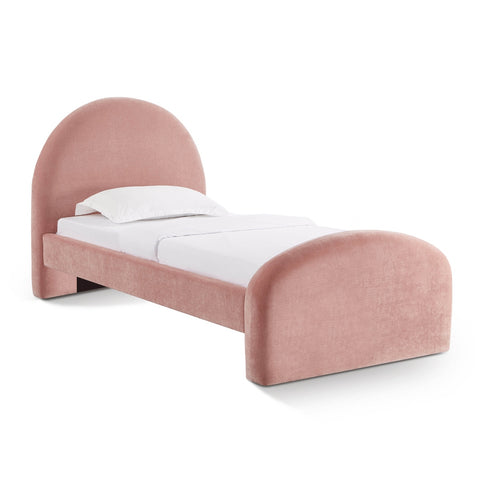 Moon Rose Upcycled Chenille Twin Bed Model: TOV-B69112