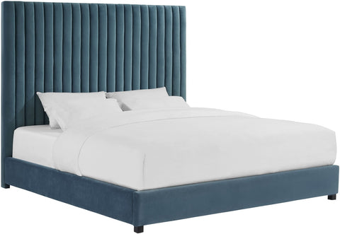 Arabelle Sea Blue Bed in King Model: TOV-B91