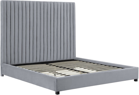 Arabelle Grey Bed in King Model: TOV-B96
