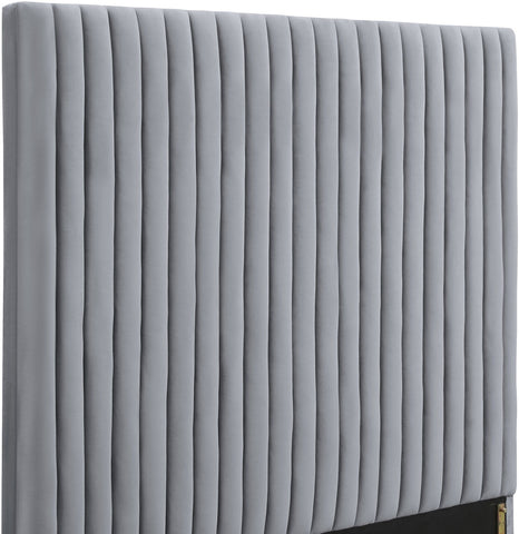 Arabelle Grey Bed in King Model: TOV-B96