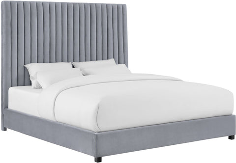 Arabelle Grey Bed in Queen Model: TOV-B97