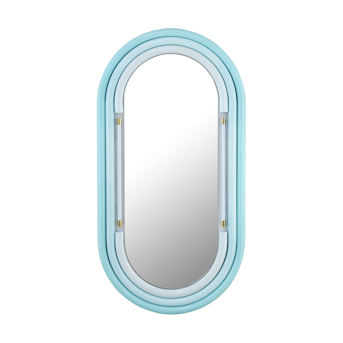 Neon Wall Mirror in Blue Model: TOV-C18418