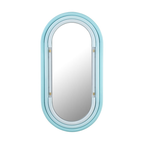 Neon Wall Mirror in Blue Model: TOV-C18418