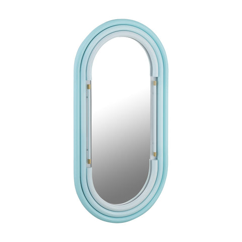Neon Wall Mirror in Blue Model: TOV-C18418