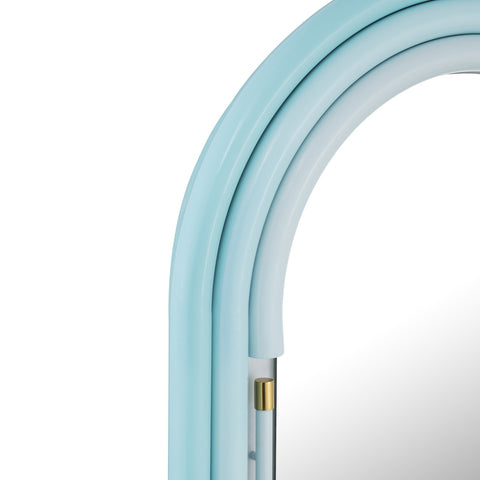 Neon Wall Mirror in Blue Model: TOV-C18418