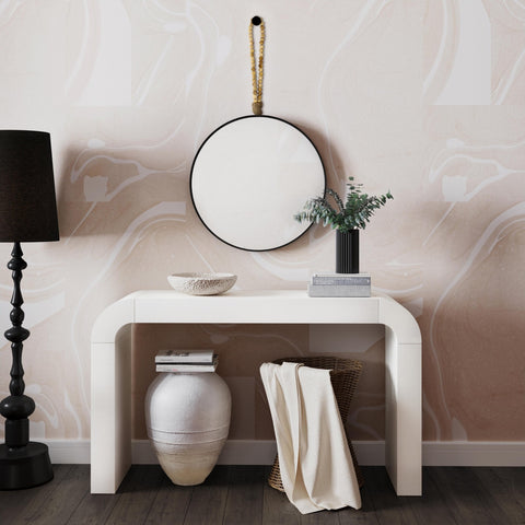 Jenna Black Concrete Table Vase Model: TOV-C18427