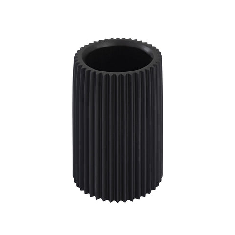 Jenna Black Concrete Table Vase Model: TOV-C18427