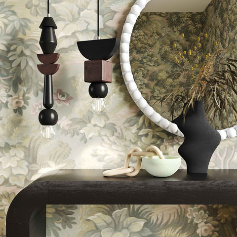 Tarri Black Steel Vase Model: TOV-C18438