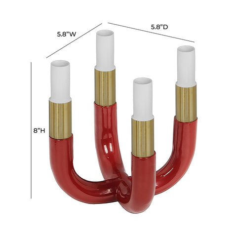 Kaonashi Burgundy Candelabra Model: TOV-C18489