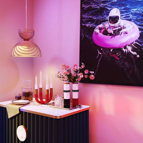 Kaonashi Burgundy Vase Model: TOV-C18492