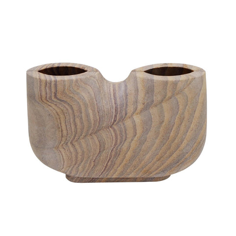 Saava Rainbow Stone Novelty Vase Model: TOV-C18508