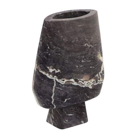 Samma Grey Marble Vase - Large Model: TOV-C18510