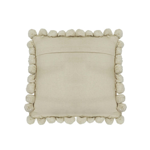 Adelyn Natural 17" Square Accent Pillow Model: TOV-C18513