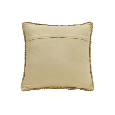 Blank Mind White Square Accent Pillow Model: TOV-C18514