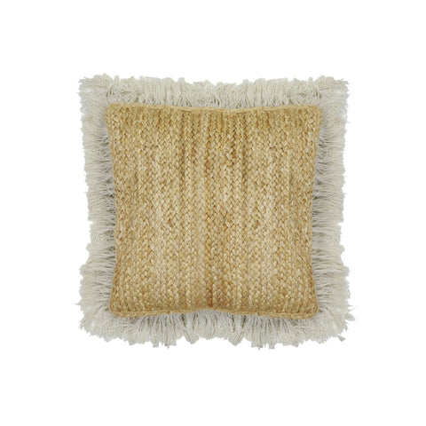 Emerge Natural 17" Square Accent Pillow Model: TOV-C18515