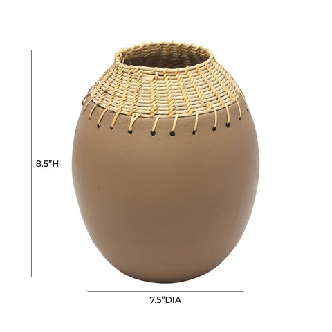 Souk Natural Terracotta Vase Model: TOV-C18567