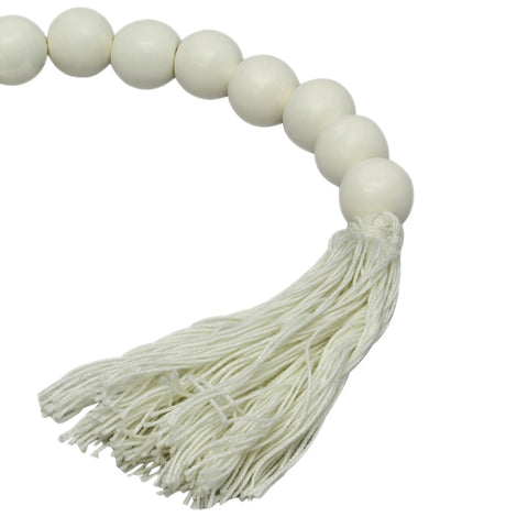 Harrison Cream Wooden Candlestick Model: TOV-C18569