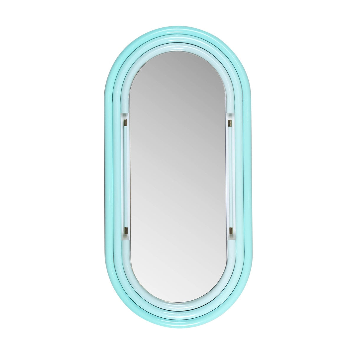 Neon Large Wall Mirror in Blue Model: TOV-C18581