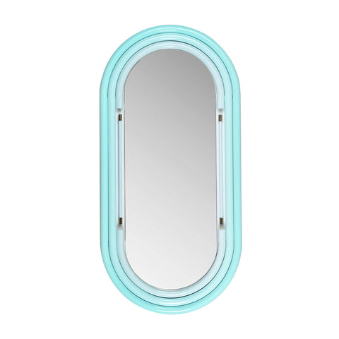 Neon Large Wall Mirror in Blue Model: TOV-C18581