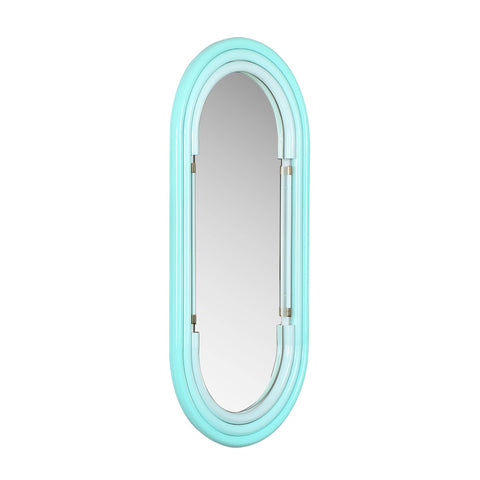 Neon Large Wall Mirror in Blue Model: TOV-C18581