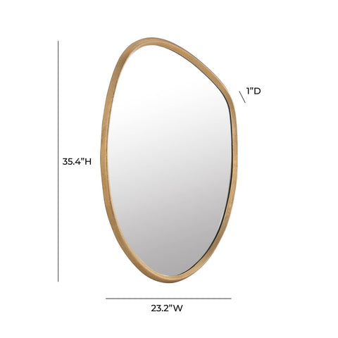 Mika Gold Wall Mirror Model: TOV-C18613
