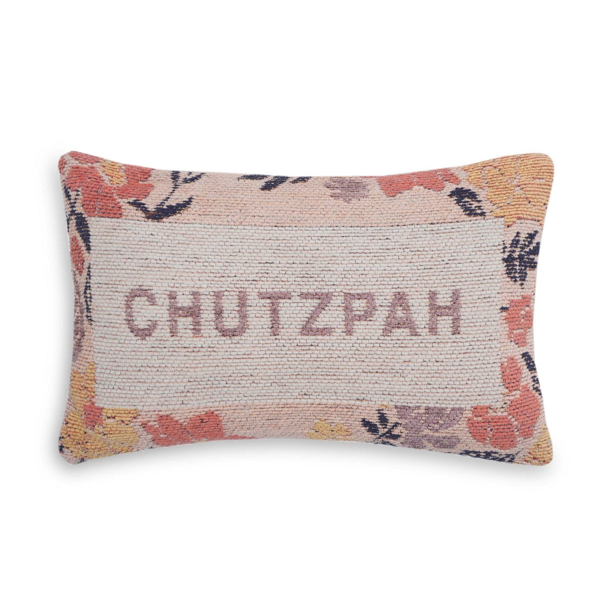 Chutzpah Jacquard Woven Pillow Model: TOV-C18686