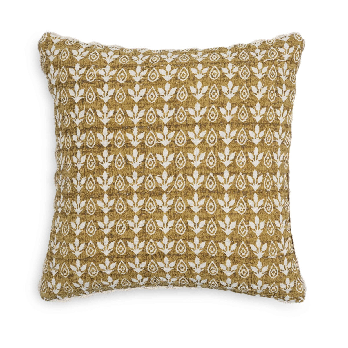 Harvest Printed Cotton 20 Inch Accent Cushion Model: TOV-C18692