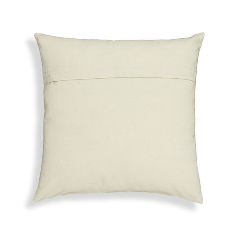 Tulip Embroidered Floral Wool 20" Square Accent Cushion Model: TOV-C18738