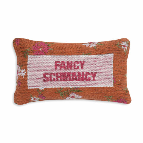 Fancy Schmancy Jacquard Cotton Pillow Model: TOV-C18775