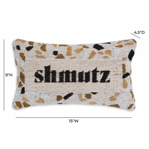 Shmutz Jacquard Cotton Pillow Model: TOV-C18776