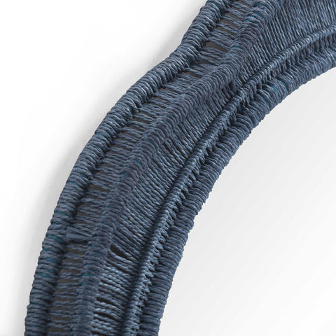 Zeva Blue Wall Mirror Model: TOV-C54420