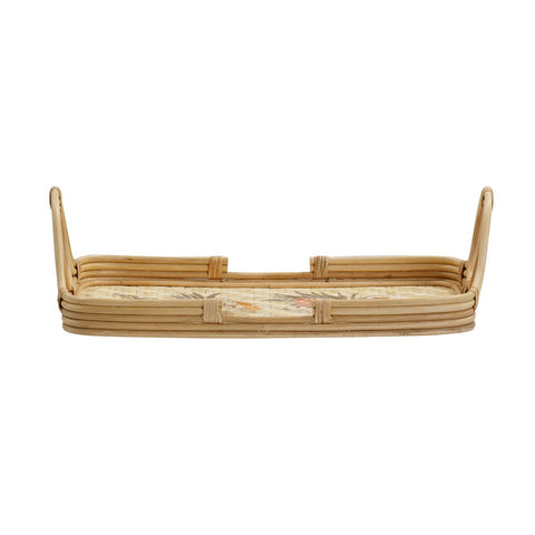 Corey Floral Bamboo Tray Model: TOV-C54429