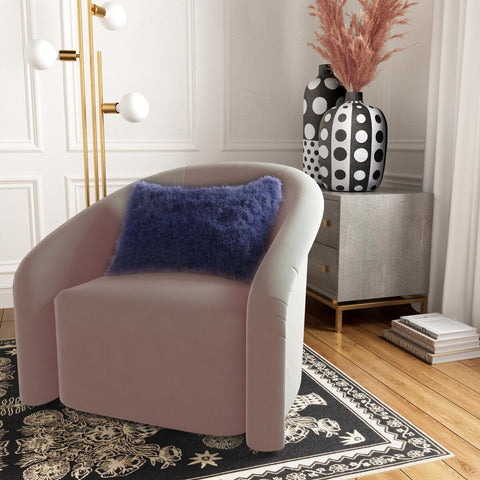 Tibetan Sheep Long Blue Pillow Model: TOV-C5703