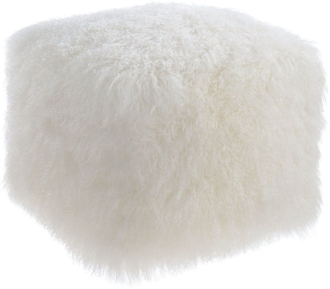 Tibetan Sheep White Pouf Model: TOV-C5709