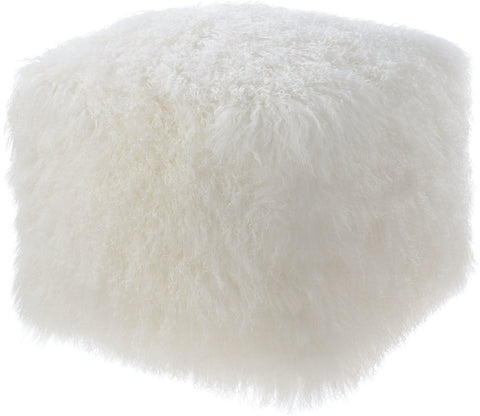 Tibetan Sheep White Pouf Model: TOV-C5709