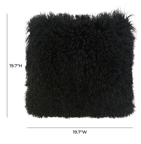 Tibetan Sheep Black Large Pillow Model: TOV-C5716