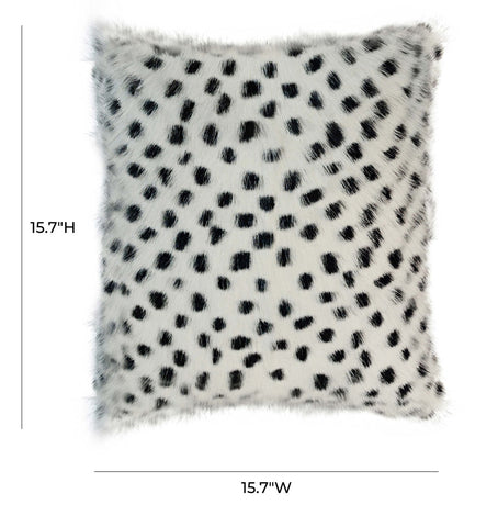 Genuine Goatskin 16" Pillow Model: TOV-C5724