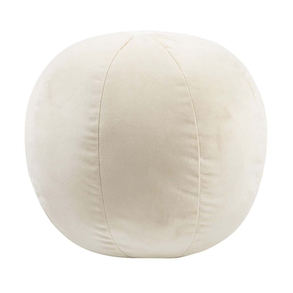 Boba 9" Cream Velvet Pillow Model: TOV-C68170