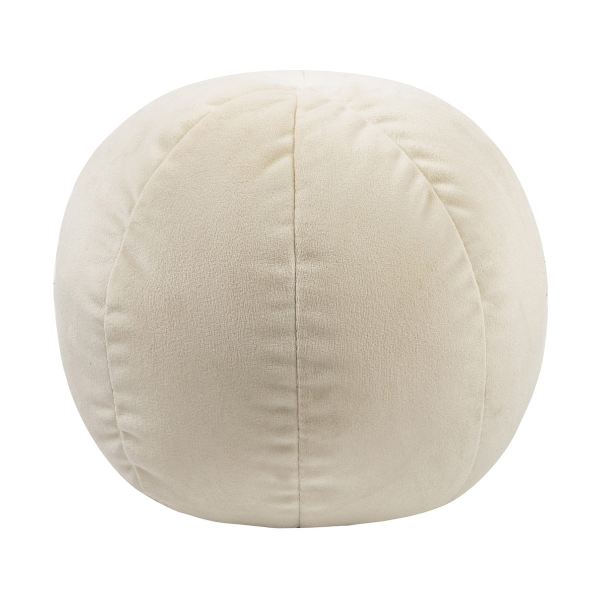 Boba 14" Cream Velvet Pillow Model: TOV-C68173