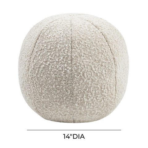 Boba Beige Boucle 14" Pillow Model: TOV-C68175