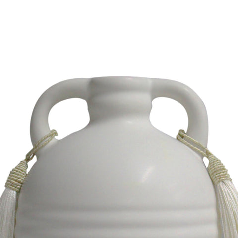 Adonis White Ceramic Vase Model: TOV-C68607