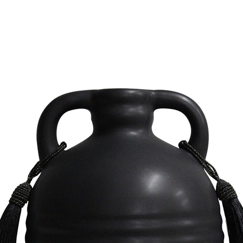 Adonis Black Ceramic Vase Model: TOV-C68611