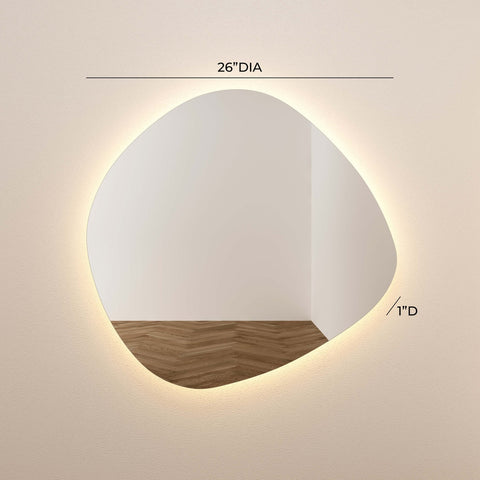 Phoebe LED Wall Mirror Model: TOV-C68793