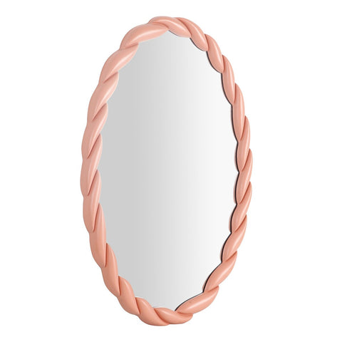 Agnes Mauve Oval Mirror Model: TOV-C68814