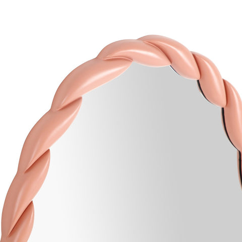 Agnes Mauve Oval Mirror Model: TOV-C68814