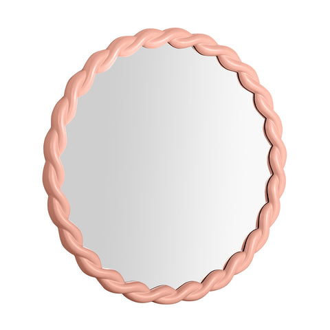 Agnes Mauve Round Mirror Model: TOV-C68815