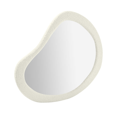 Klaryss Teardrop Boucle Mirror Model: TOV-C68851